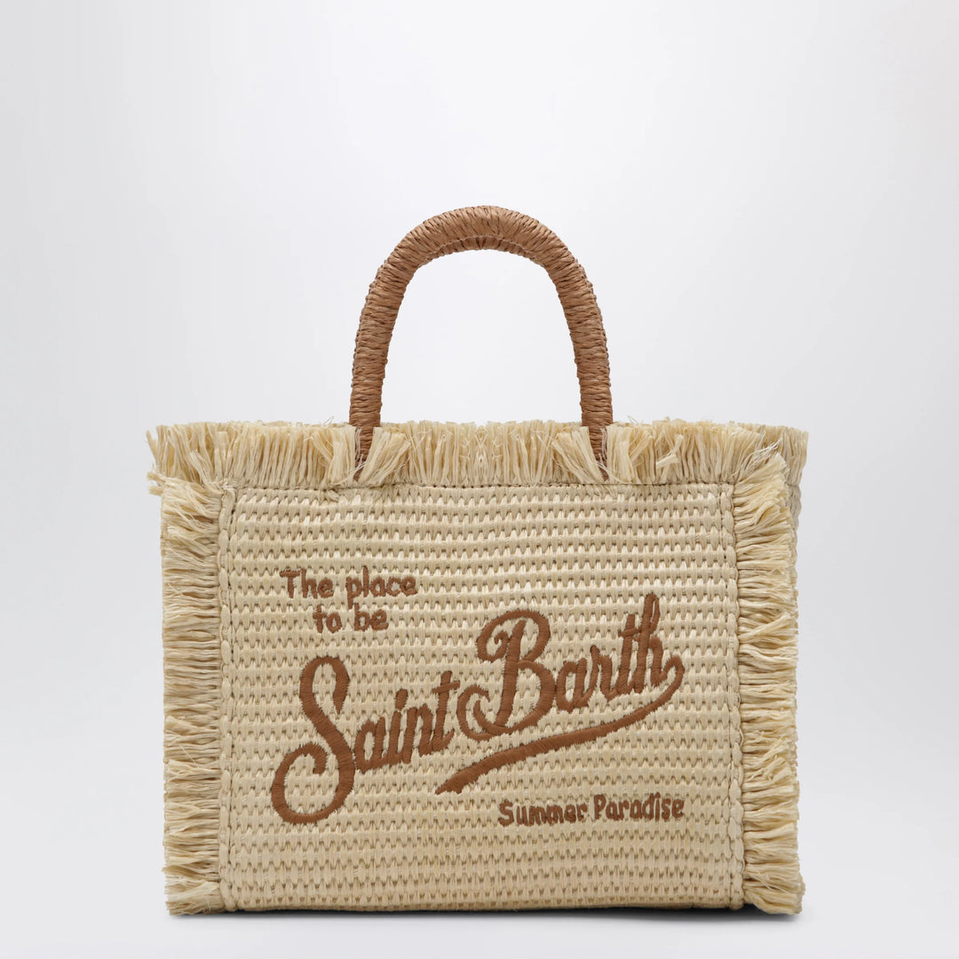 MC2 Saint Barth - Small Colette bag in straw-effect fabric Brand Apparel &amp; Accessories TU