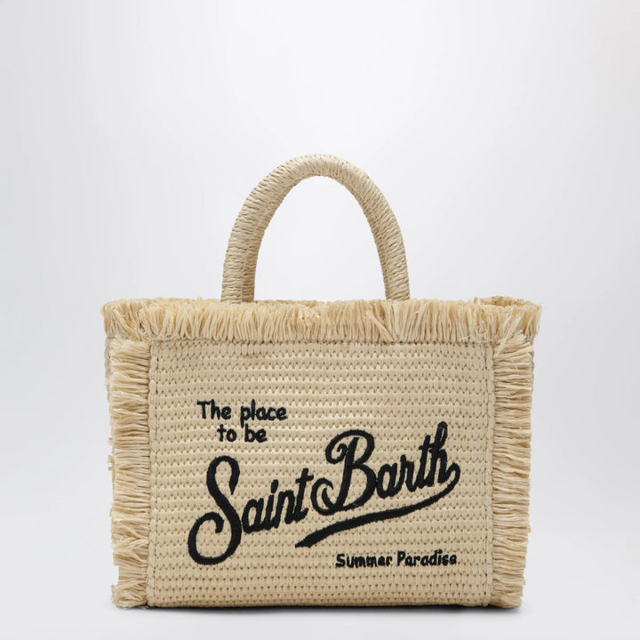 MC2 Saint Barth - Small Colette bag in straw-effect fabric Brand Apparel &amp; Accessories TU
