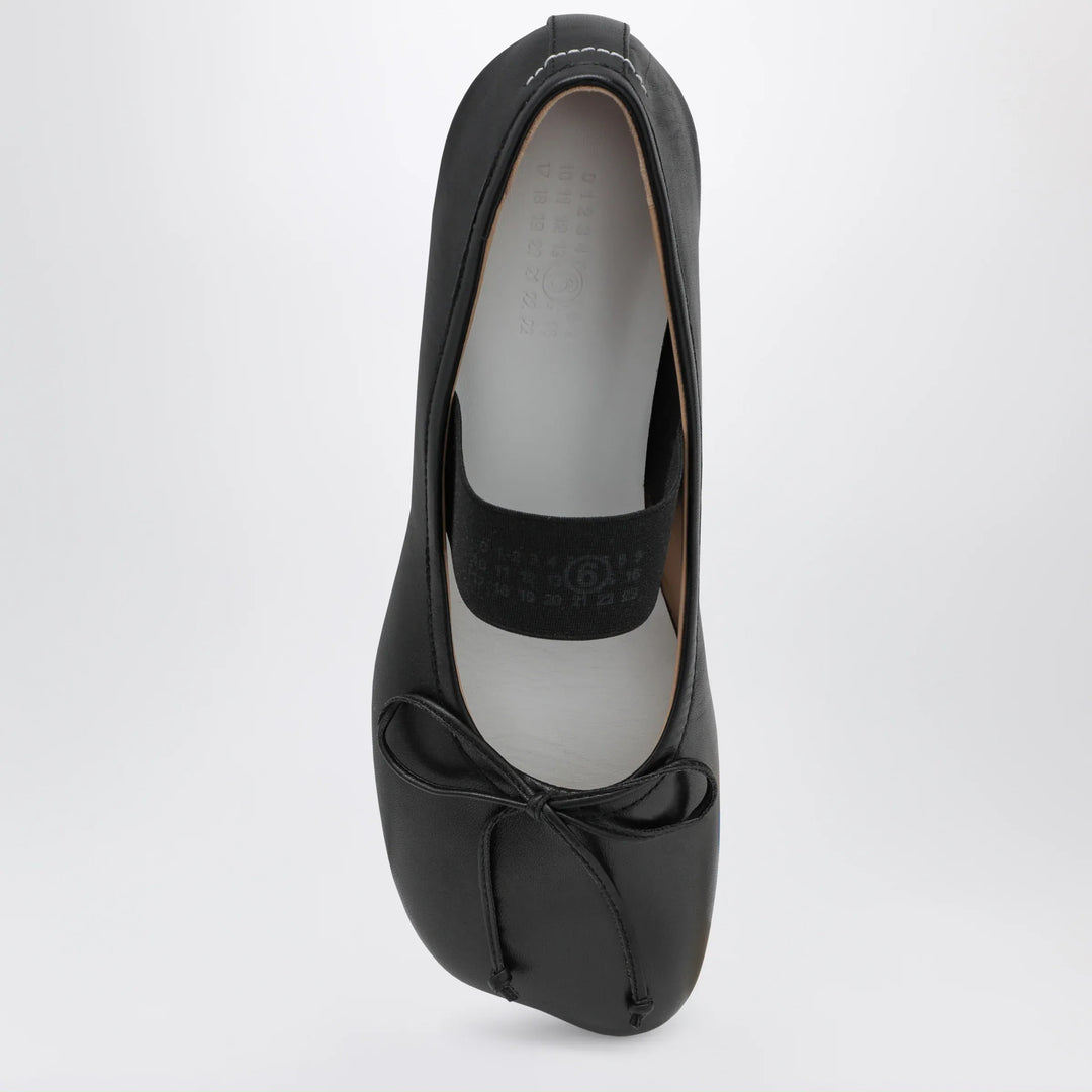 MM6 Maison Margiela - Anatomic Numeric black ballet flats Brand Apparel &amp; Accessories