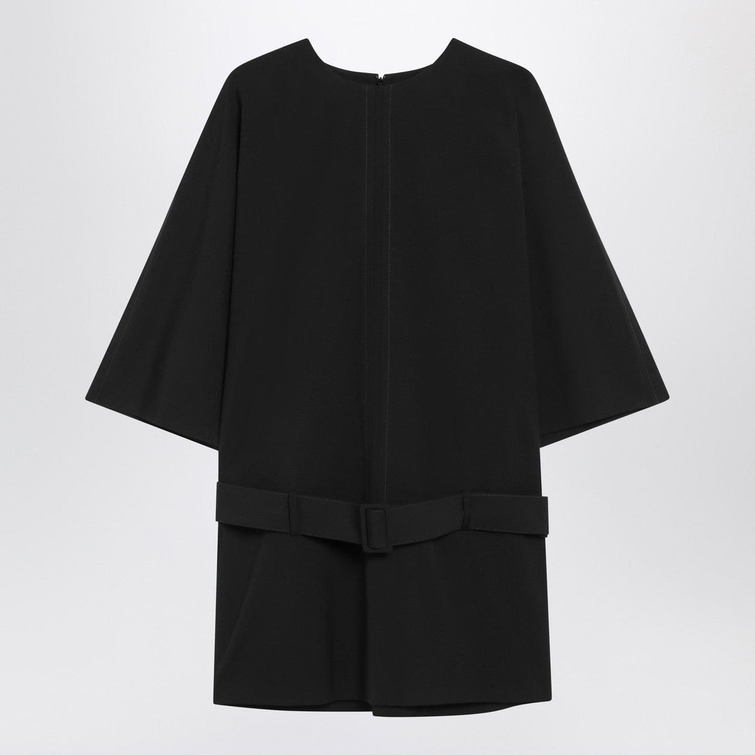 Apparel & Accessories 42  IT MM6 Maison Margiela - Black wool-blend mini dress Brand