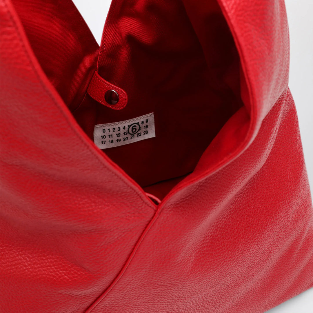 MM6 Maison Margiela - Medium Red Japanese Bag Jewel Handle Brand Apparel &amp; Accessories U