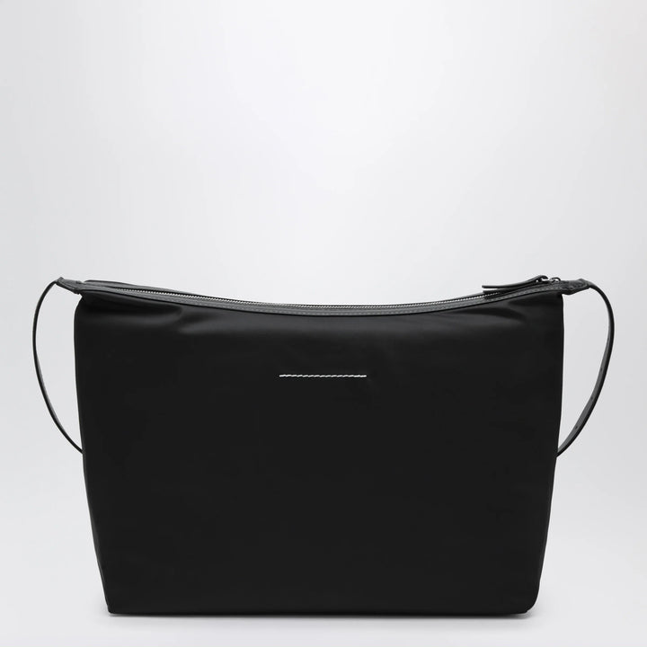 MM6 Maison Margiela - Numeric crossbody bag in nylon and leather black Brand Apparel &amp; Accessories TU