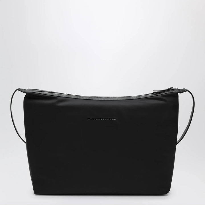 MM6 Maison Margiela - Numeric crossbody bag in nylon and leather black Brand Apparel &amp; Accessories TU