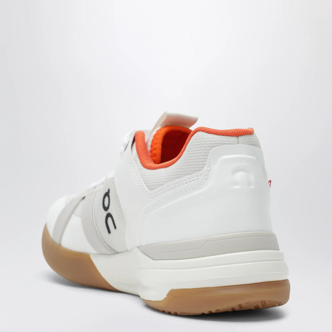 On - The Roger Clubhouse Pro tennis shoes in Ivory/Flame Brand Apparel &amp; Accessories