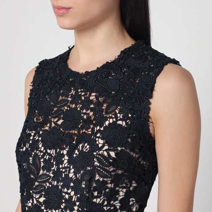 P.A.R.O.S.H. - Blue lace midi dress Brand Apparel &amp; Accessories S