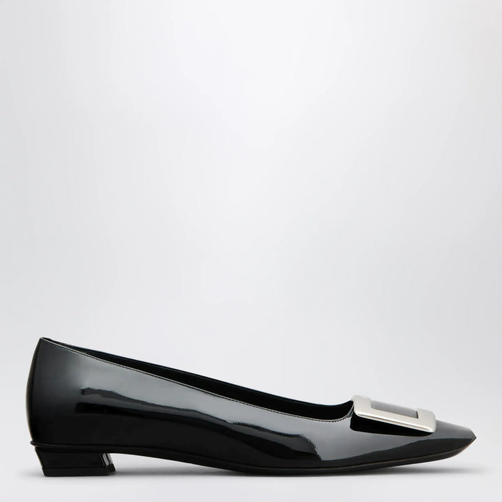 ROGER VIVIER - Belle Vivier black patent leather ballet flats Brand Apparel &amp; Accessories