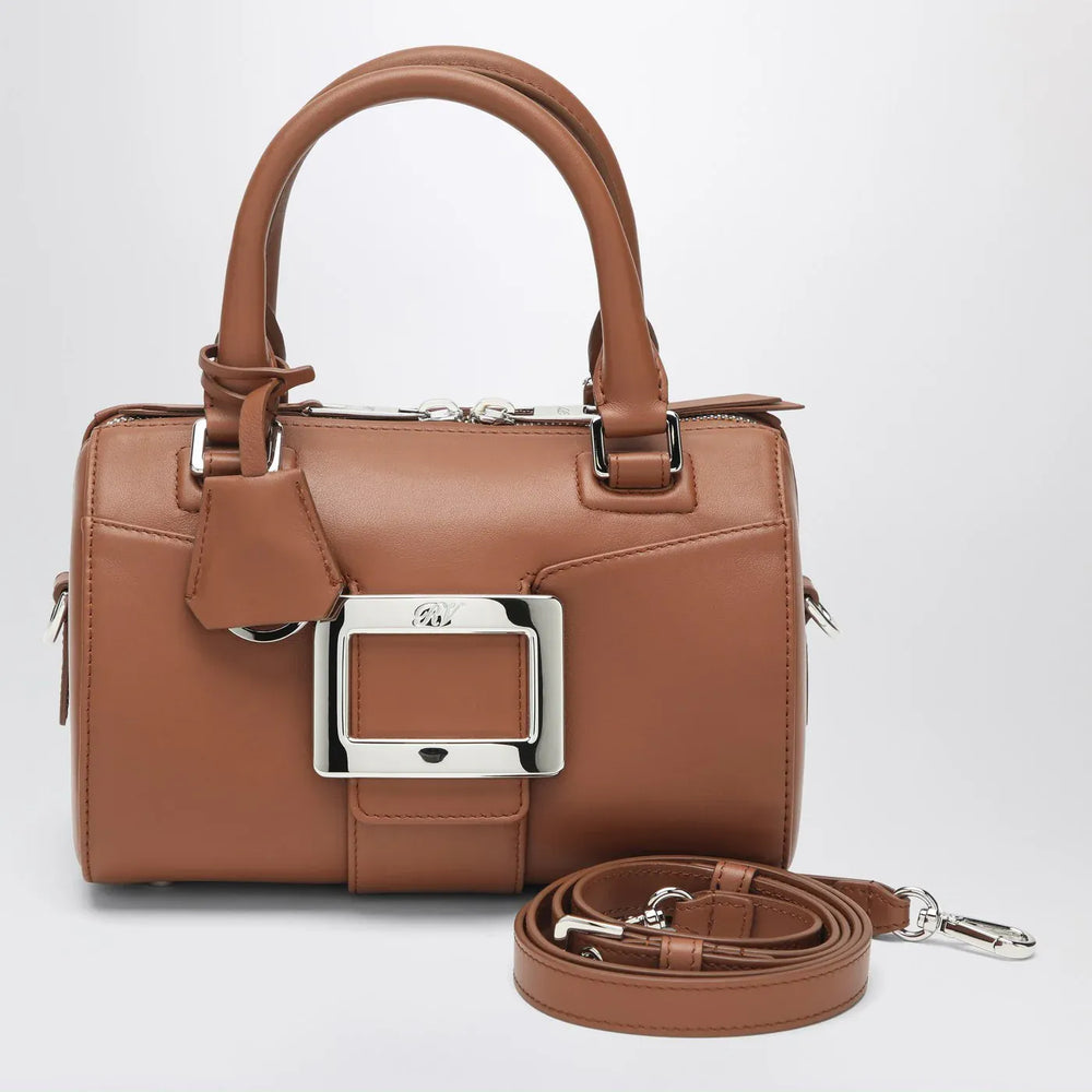 ROGER VIVIER - Belle Vivier Bowling Bag in cognac coloured Brand Apparel & Accessories TU