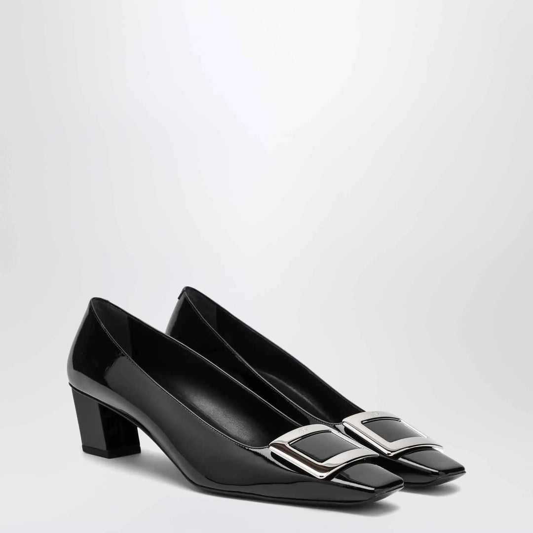 ROGER VIVIER - Belle Vivier patent leather black décolletés Brand Apparel &amp; Accessories