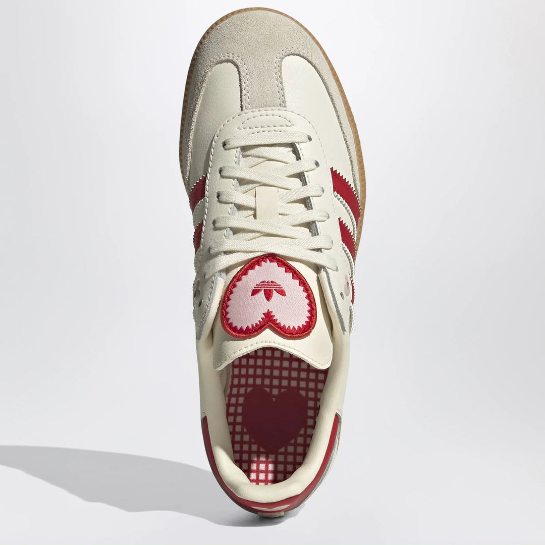 adidas Originals - Sneakers Samba Cream White/Better Scarlet/Gum Brand Apparel &amp; Accessories > Shoes 3UK UN