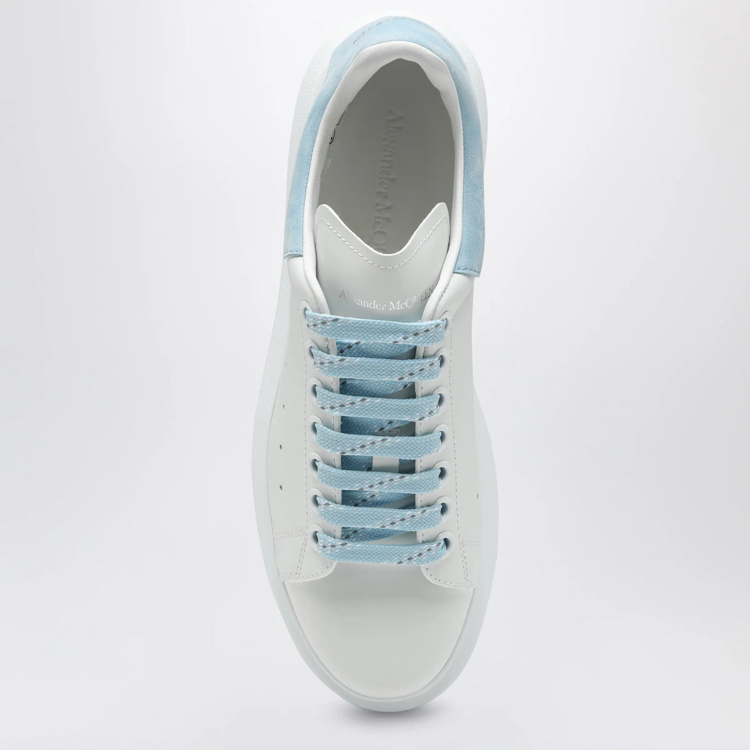Alexander McQueen - Oversize sneakers in white/powder blue Brand Apparel &amp; Accessories > Shoes