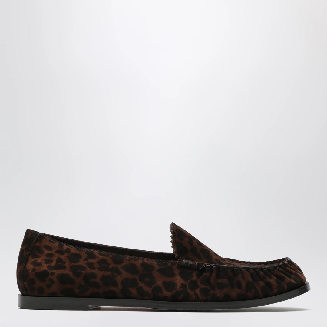 Aquazzura - Leopard-print suede loafers Brand Apparel & Accessories > Shoes 36 IT