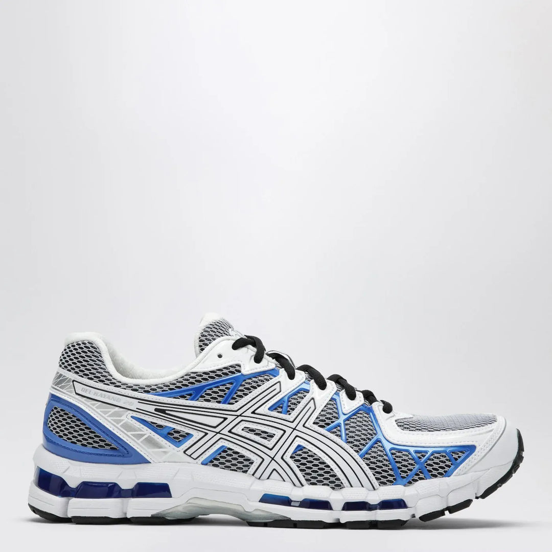 ASICS - Gel-Kayano 20 Sneakers in White/Illusion Blue Brand Apparel &amp; Accessories > Shoes