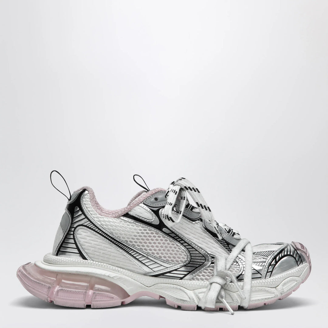 Balenciaga - 3XL Gel Clearsole sneakers in polyurethane, white/pink/black Brand Apparel &amp; Accessories > Shoes