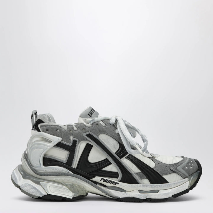 Balenciaga - Grey/white/black Runner sneakers in nylon Brand Apparel &amp; Accessories > Shoes