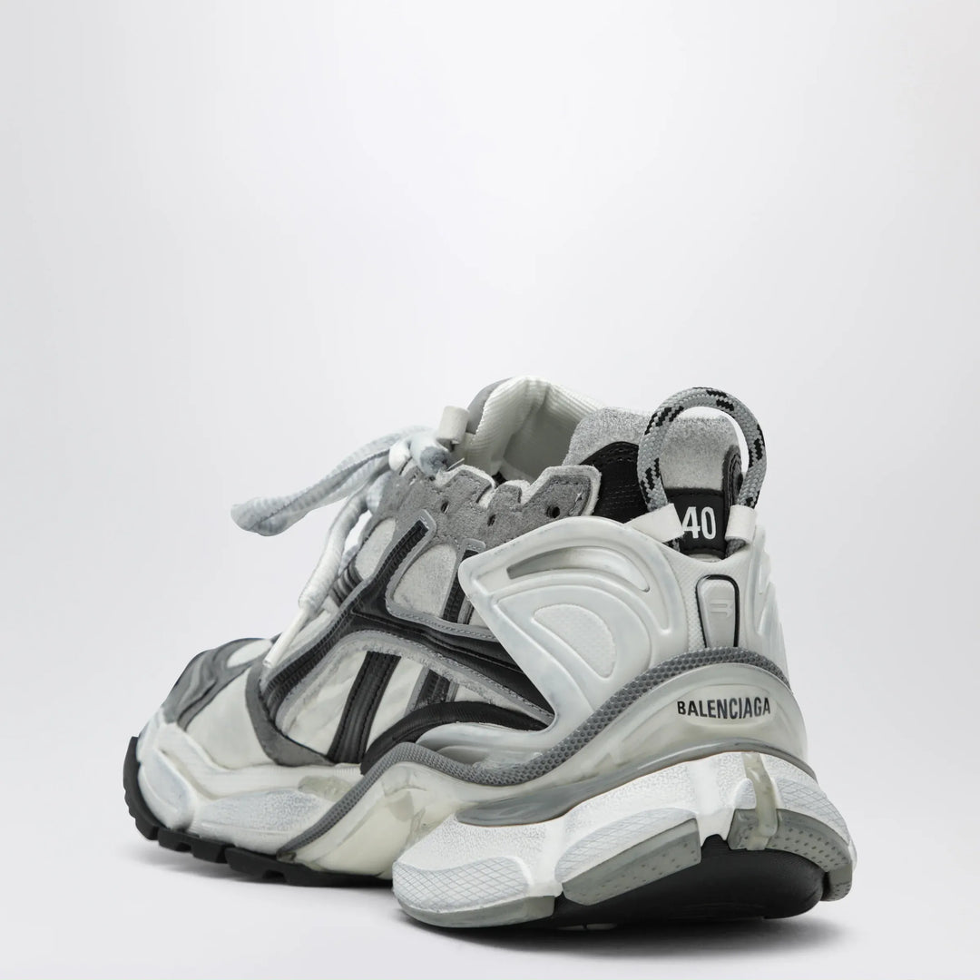 Balenciaga - Grey/white/black Runner sneakers in nylon Brand Apparel &amp; Accessories > Shoes