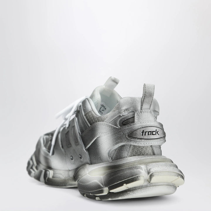 Balenciaga - Track Stencil Logo sneakers in black/white Brand Apparel &amp; Accessories > Shoes