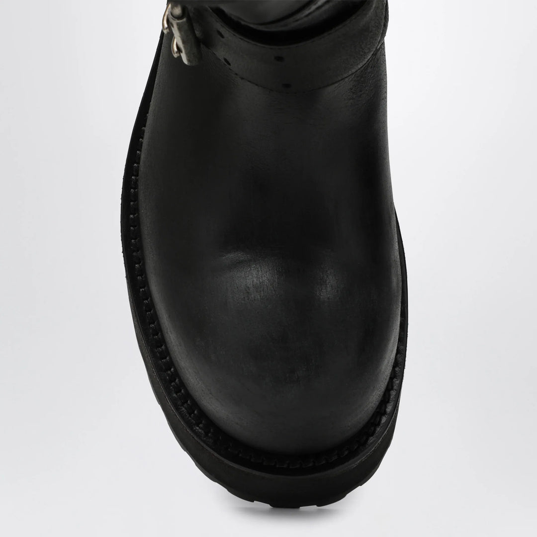 Balenciaga - Venom black calfskin boots Brand Apparel &amp; Accessories > Shoes 41 IT