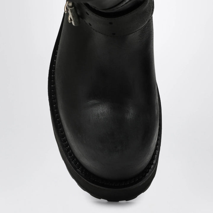 Balenciaga - Venom black calfskin boots Brand Apparel &amp; Accessories > Shoes 41 IT