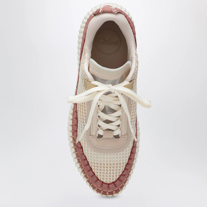 Chloé - Nama sneakers in rosy beige Brand Apparel &amp; Accessories > Shoes