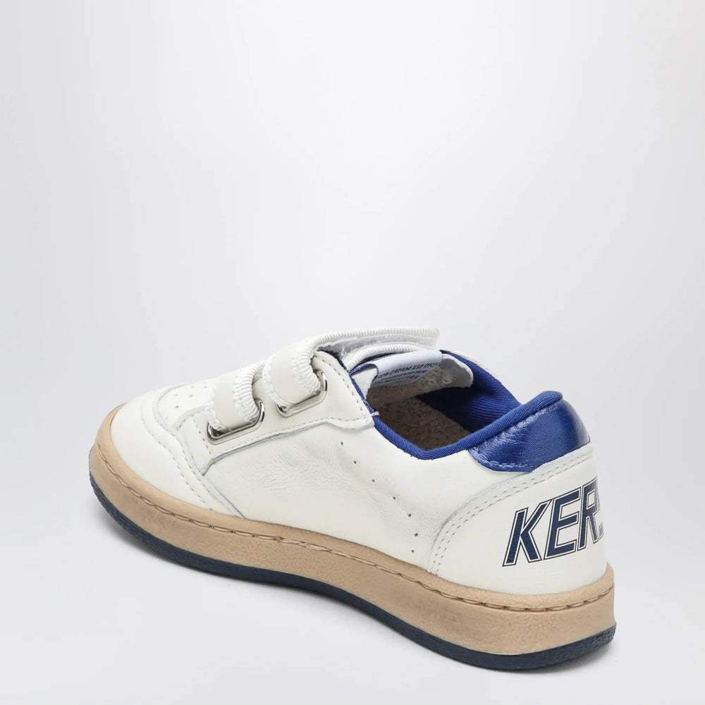 Golden Goose - Ball Star sneakers in white/blue Brand Apparel & Accessories > Shoes
