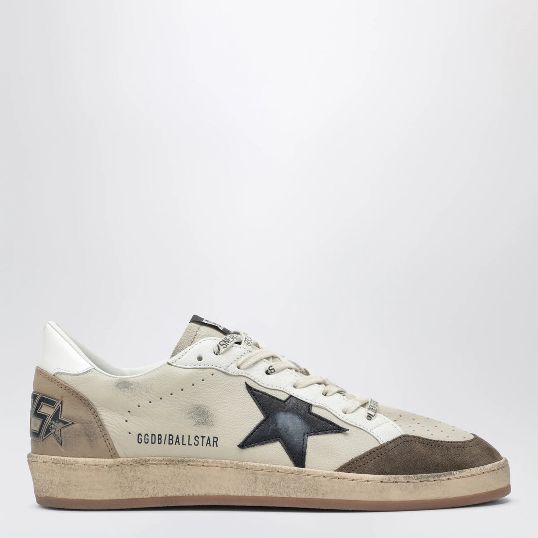 Golden Goose - Cream/white/marble/blue Ball Star sneakers Brand Apparel &amp; Accessories > Shoes 45 IT