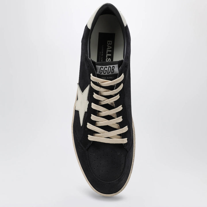 Golden Goose - Dark blue/white Ball Star sneakers in suede and leather Brand Apparel &amp; Accessories > Shoes