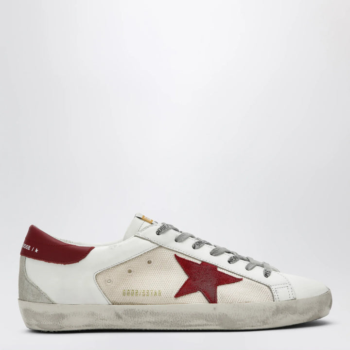 Golden Goose - Golden Goose Super-Star sneakers in beige/white/red Brand Apparel &amp; Accessories > Shoes 40 IT