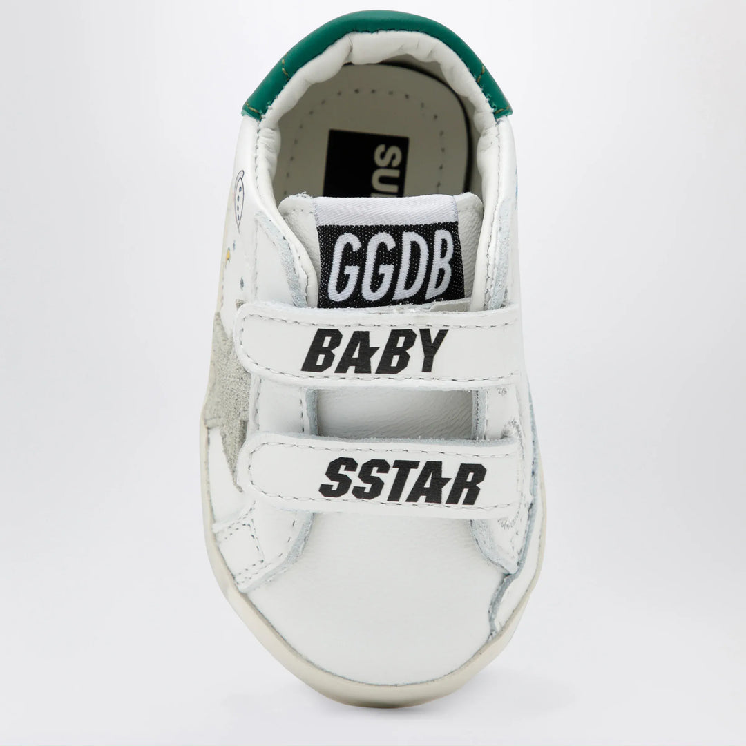 Golden Goose - Old School sneakers in white leather with astronaut detail Brand Apparel &amp; Accessories > Shoes 16