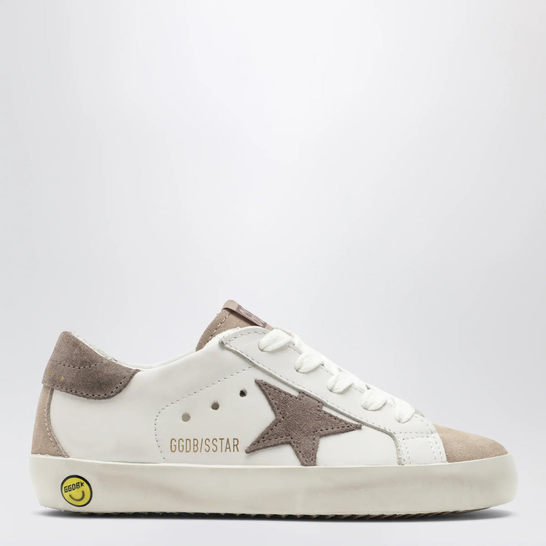 Golden Goose - Sneakers Super-Star Milk/Dark grey/Beige Brand Apparel &amp; Accessories > Shoes