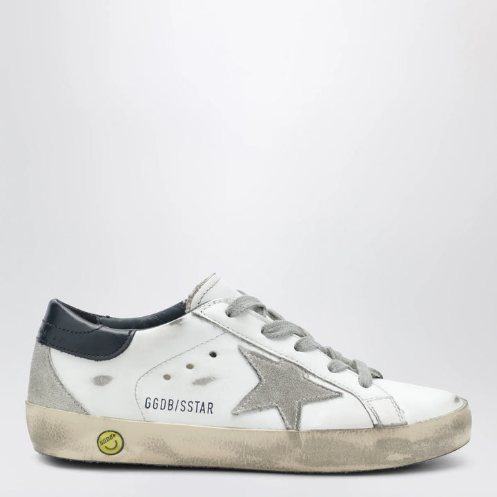 Golden Goose - Super-Star Sneakers in white/navy blue Brand Apparel &amp; Accessories > Shoes 28