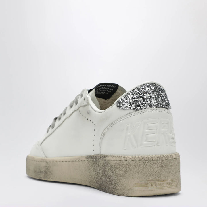 Golden Goose - White/silver/platinum glitter Ball Star sneakers Brand Apparel &amp; Accessories > Shoes
