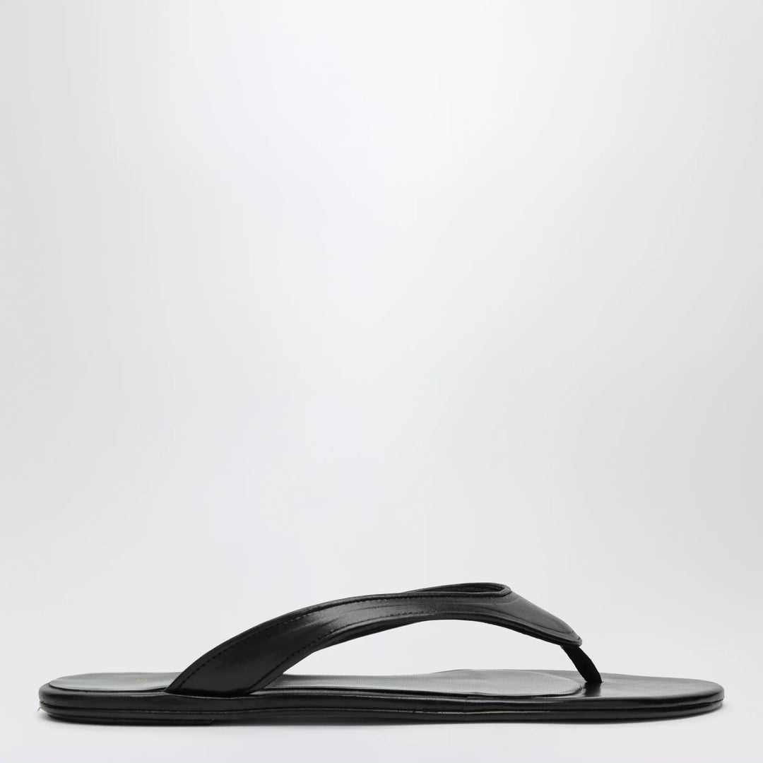 Jude - Black Leather Rue Sandal Brand Apparel &amp; Accessories > Shoes 36 IT