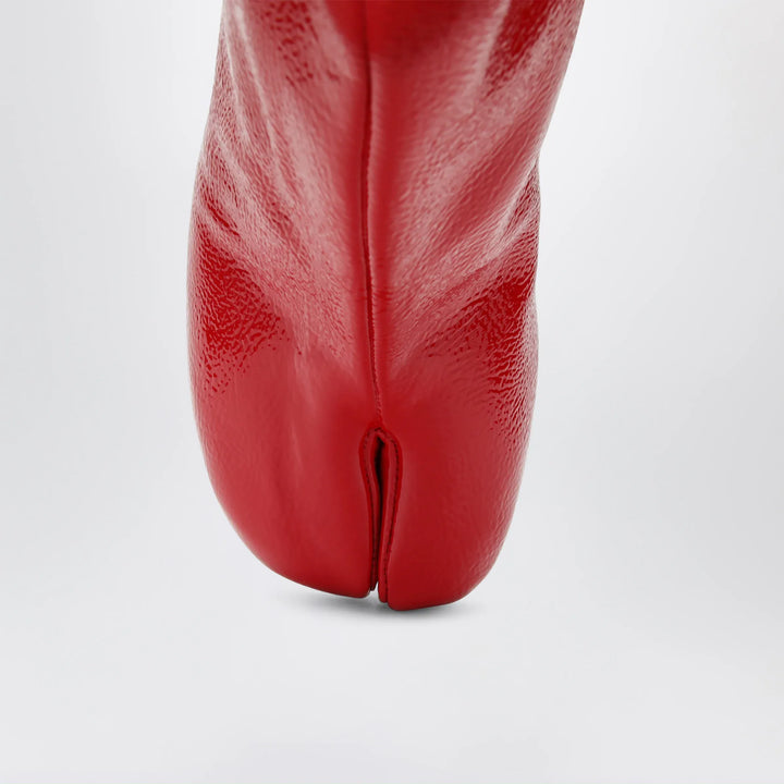Maison Margiela - Red patent leather Tabi ankle boots Brand Apparel &amp; Accessories > Shoes