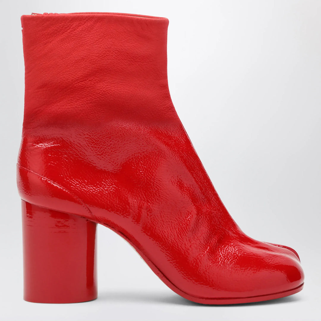 Maison Margiela - Red patent leather Tabi ankle boots Brand Apparel &amp; Accessories > Shoes 36 IT