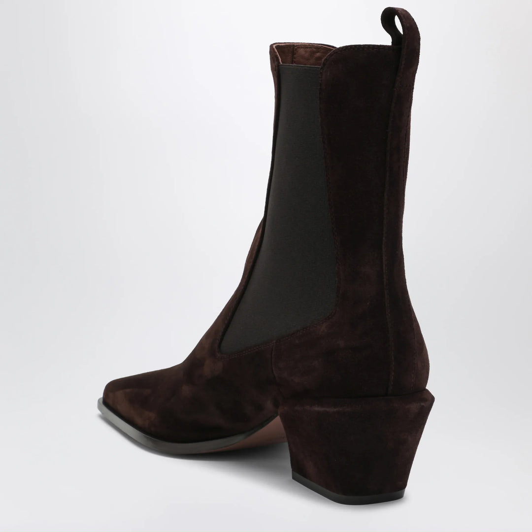 Paris Texas - Bettina suede boots in chocolate brown Brand Apparel &amp; Accessories > Shoes