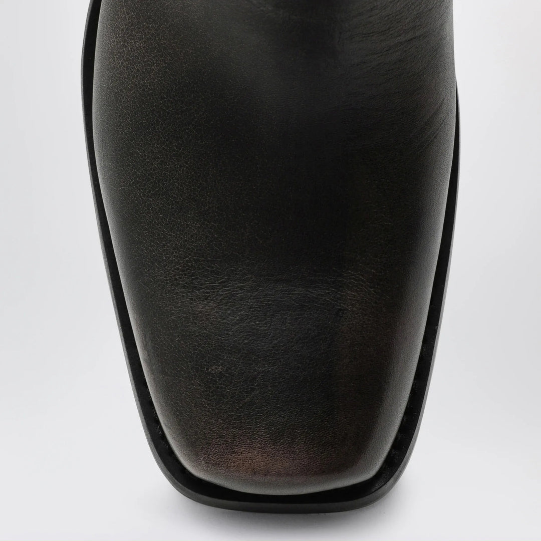 Paris Texas - Black Roxy boot in brushed leather Brand Apparel &amp; Accessories > Shoes