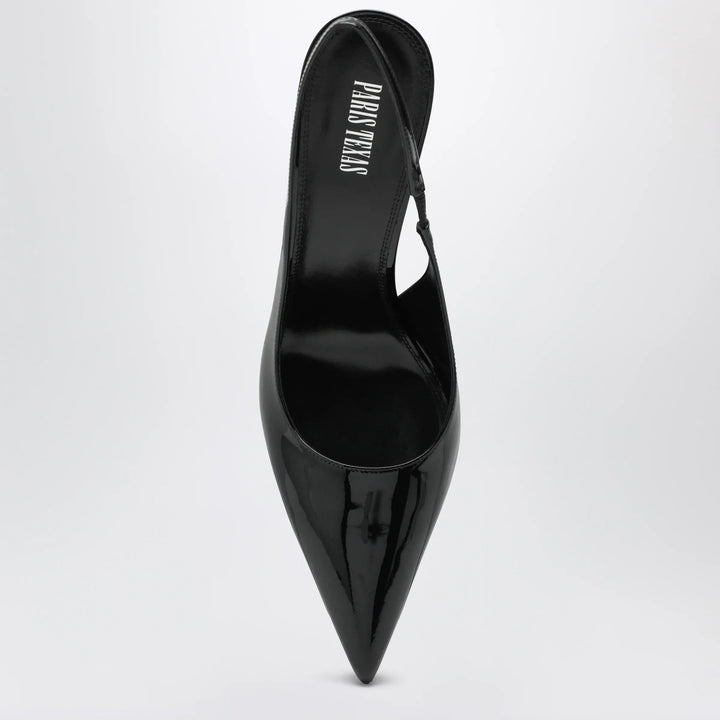 Paris Texas - Lidia slingback pumps in black patent leather Brand Apparel &amp; Accessories > Shoes