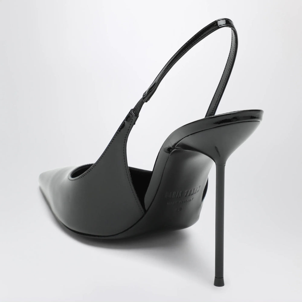 Paris Texas - Lidia slingback pumps in black patent leather Brand Apparel & Accessories > Shoes