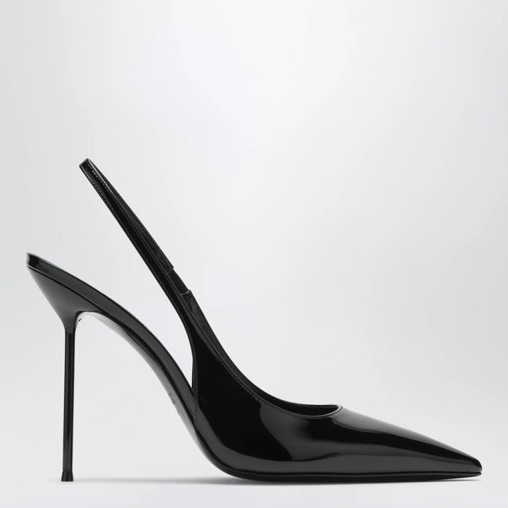 Paris Texas - Lidia slingback pumps in black patent leather Brand Apparel &amp; Accessories > Shoes 36,5 IT
