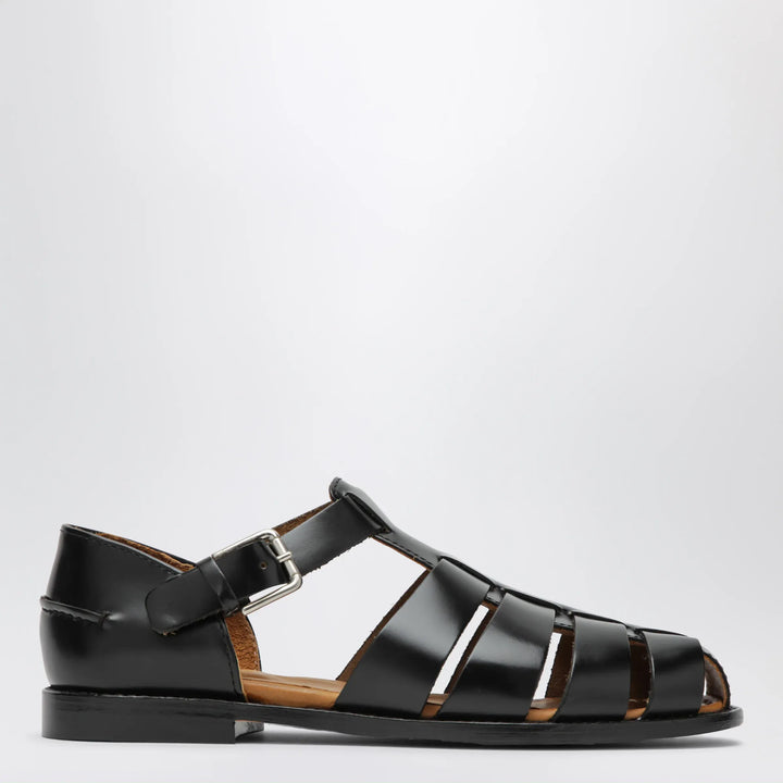 Sebago - Gurkha Tale black leather sandals Brand Apparel &amp; Accessories > Shoes 8,5 US