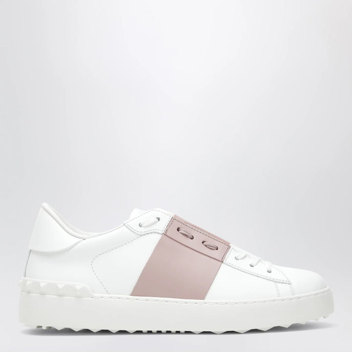Valentino Garavani - Open sneakers in white/antique pink Brand Apparel &amp; Accessories > Shoes 36 IT