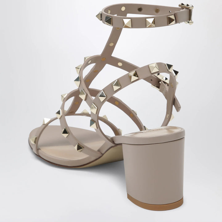 Valentino Garavani - Rockstud sandals with blush-colored straps Brand Apparel &amp; Accessories > Shoes