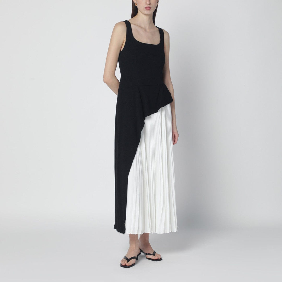Apparel & Accessories SIMKHAI - Zayla black and white pleated dress Brand