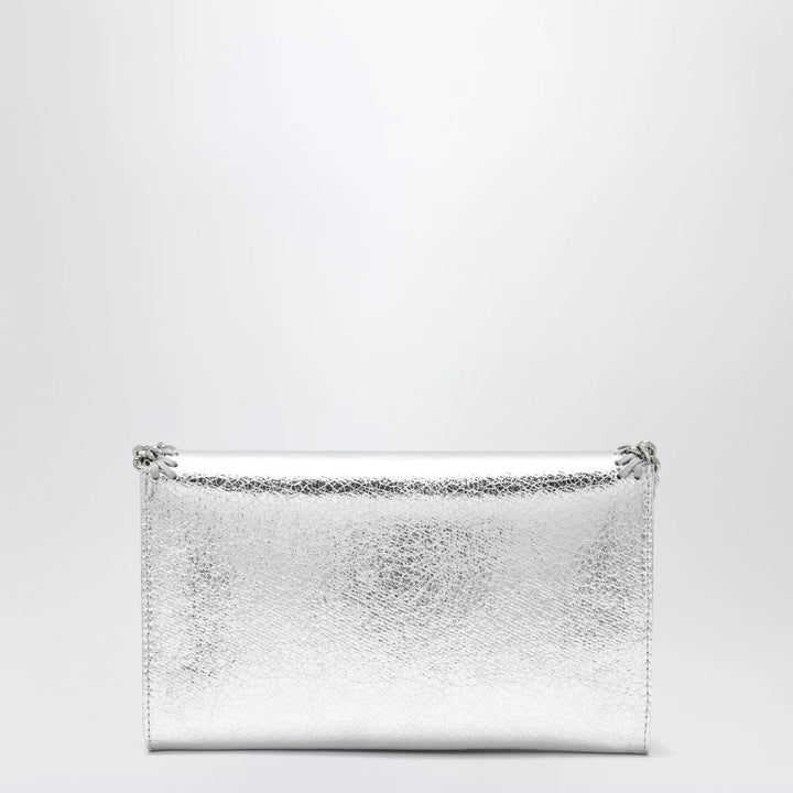 Stella McCartney - Falabella metallic silver crossbody wallet bag Brand Apparel &amp; Accessories U