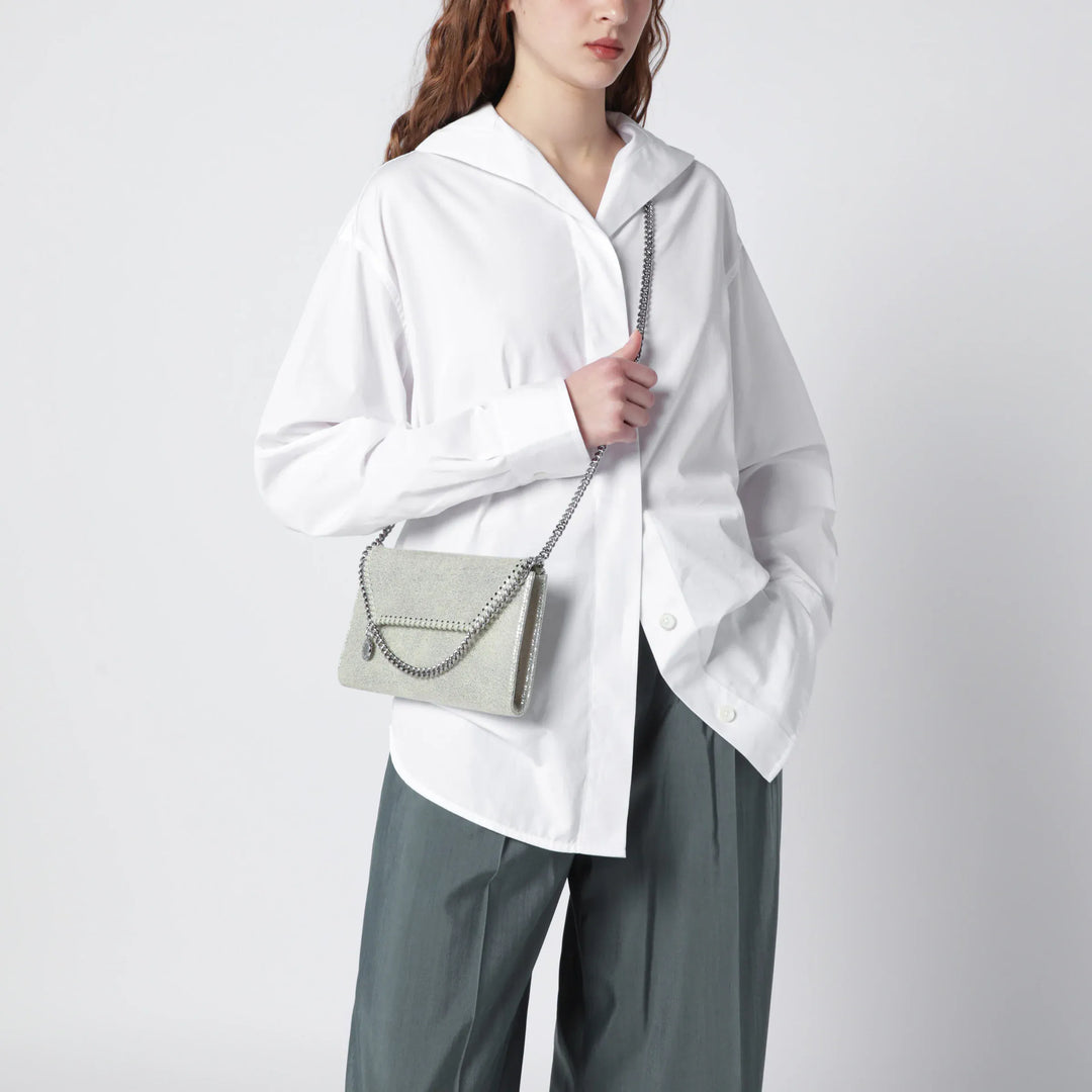 Stella McCartney - Falabella wallet-on-chain in light lime green Brand Apparel &amp; Accessories TU