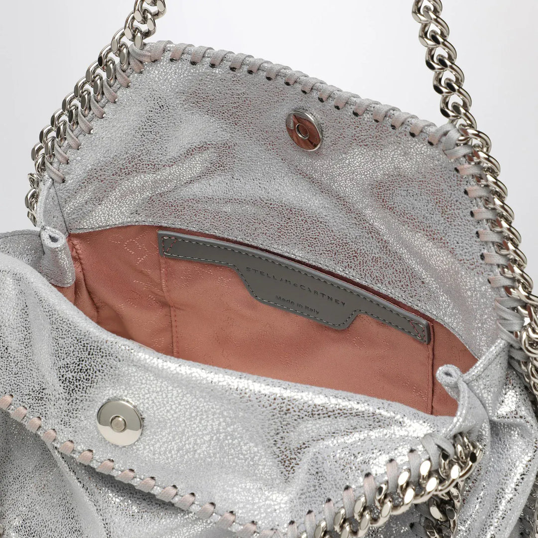 Stella McCartney - Silver Falabella mini tote bag Brand Apparel &amp; Accessories TU