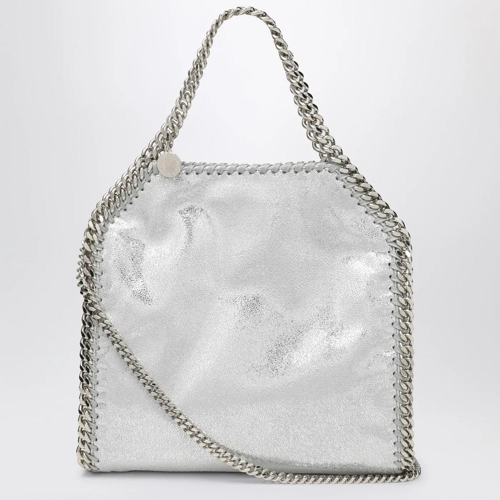 Stella McCartney - Silver Falabella mini tote bag Brand Apparel & Accessories TU
