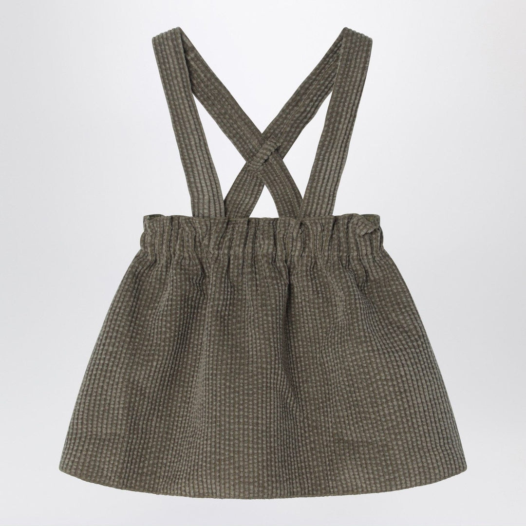 Apparel &amp; Accessories Teddy &amp; Minou - Moss green ribbed overalls Brand