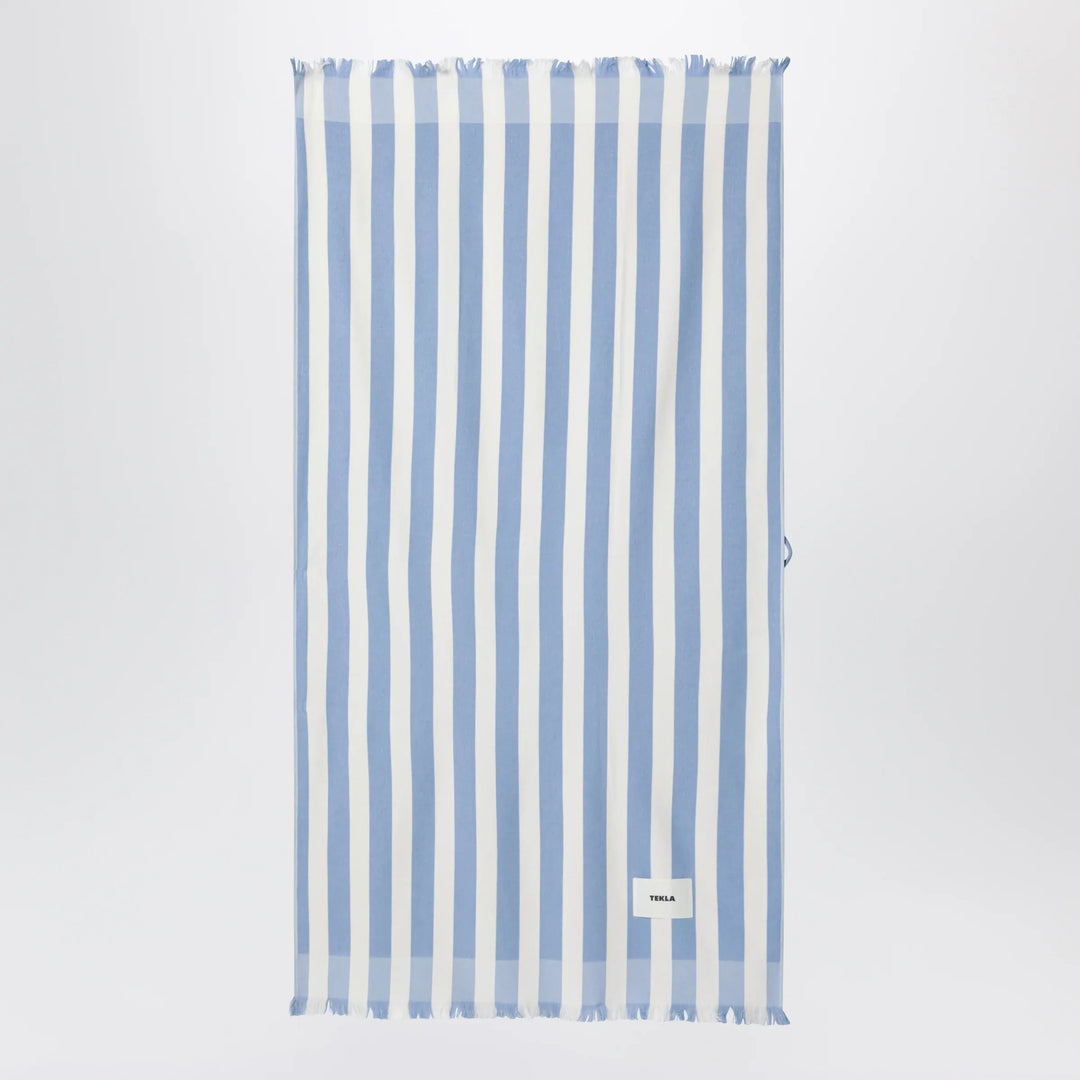 Tekla - Light blue/white striped beach towel Brand Apparel &amp; Accessories TU