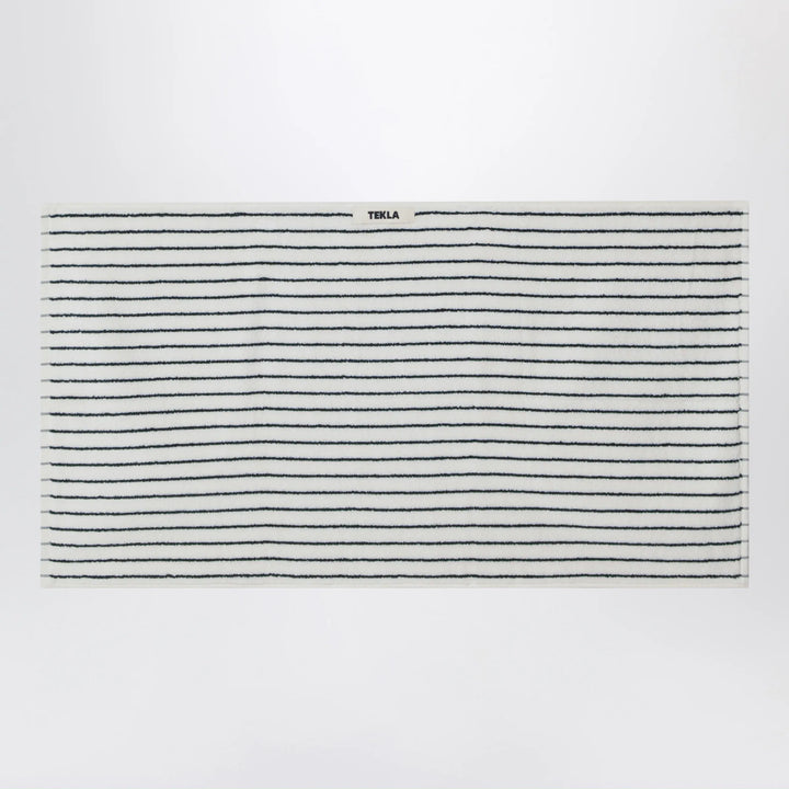 Tekla - White striped towel 50x90 Brand Apparel &amp; Accessories U